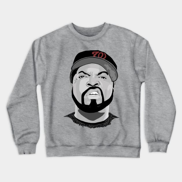 Ice Cube Crewneck Sweatshirt by joelthayer